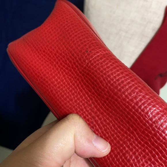🖤VTG💕Christian Dior red bag - Picture 9 of 17